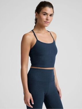 Beyond Yoga Spacedye Racerback Cropped Tank & High-Waisted Leggings
